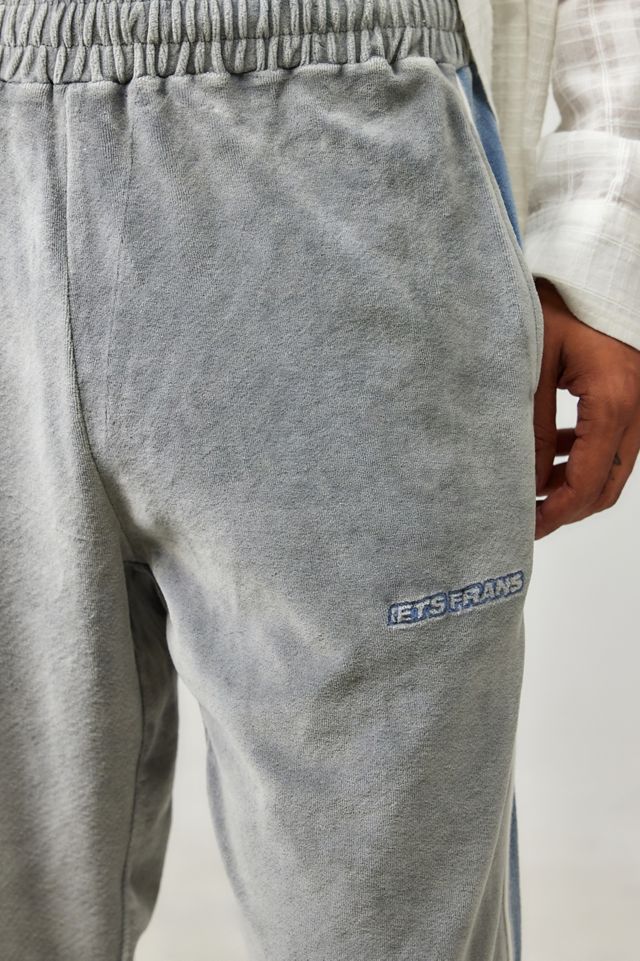 iets frans... Finn Velour Grey Track Pants #2