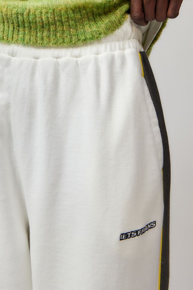 iets frans... Ecru Panelled Harri Baggy Joggers #3