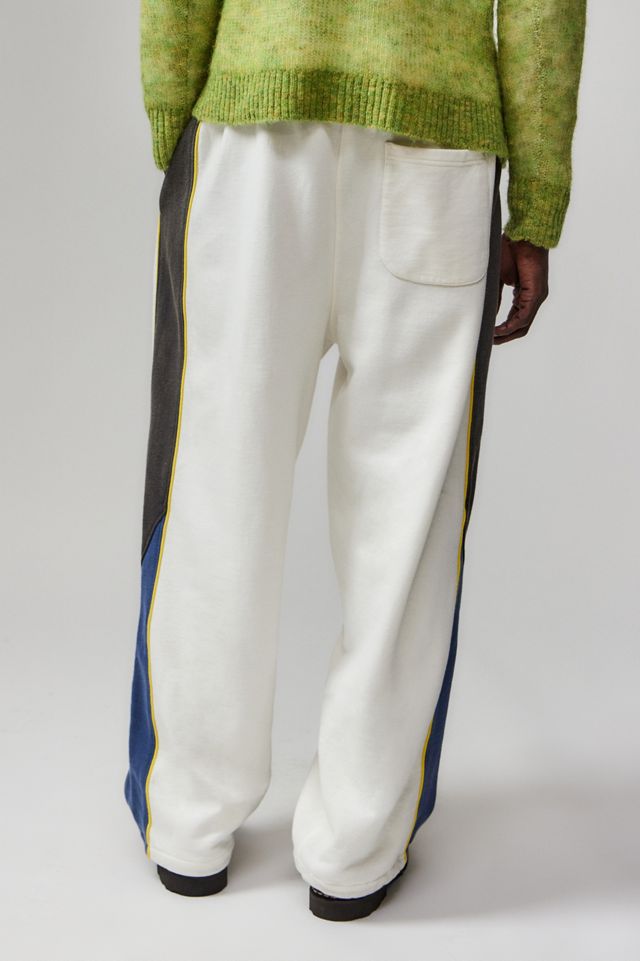 iets frans... Ecru Panelled Harri Baggy Joggers #4