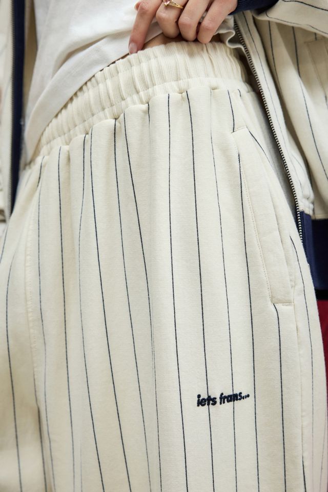 iets frans... Ecru Pinstripe Harri Joggers #6