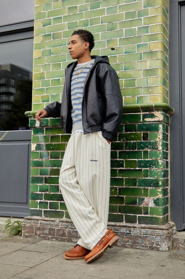 iets frans... Ecru Pinstripe Harri Joggers #8