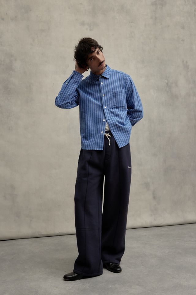 Loom Navy Straight Joggers #1
