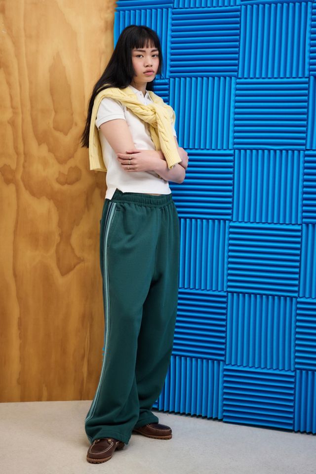 iets frans... Teal Harri Taped Joggers #5