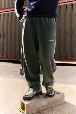 iets frans... Green & Navy Harri Panelled Joggers
