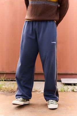 iets frans... Navy Harri Panelled Joggers