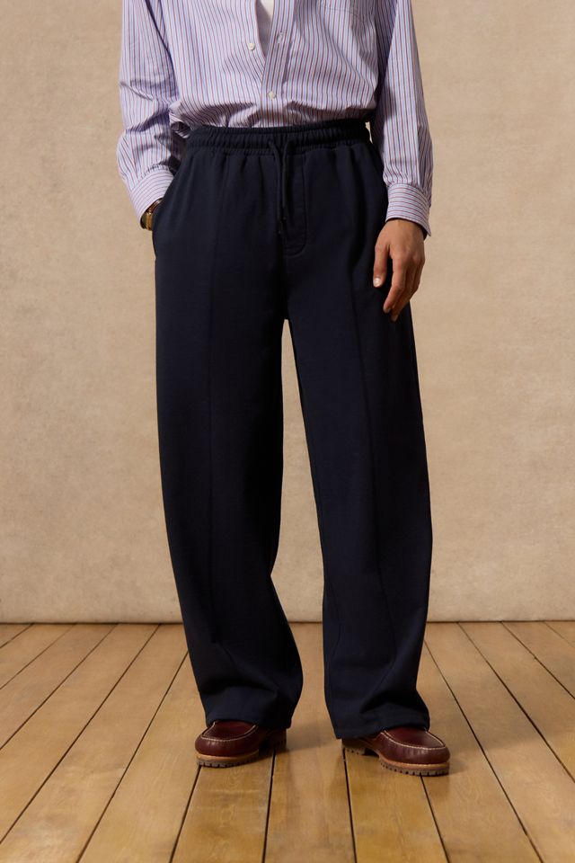 Loom Navy Gerade Jogginghose #1
