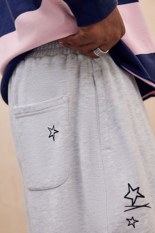 iets frans... Ice Grey Harri Graffiti Joggers
