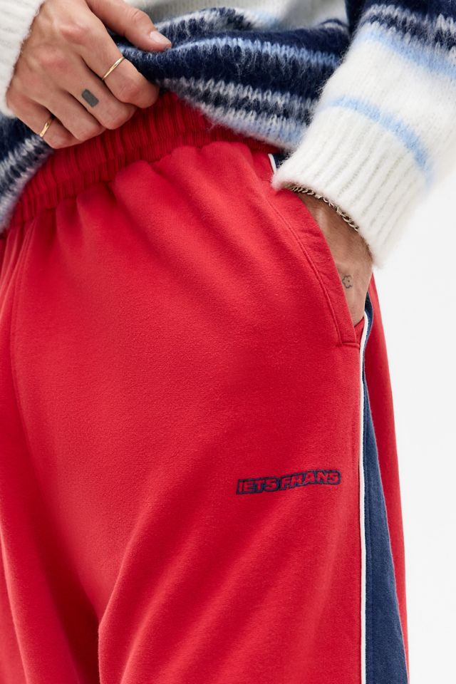 iets frans... Red Panel Harri Joggers #3