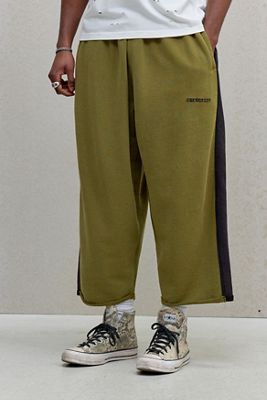 iets frans... Khaki Harri Raw Hem Crop Joggers