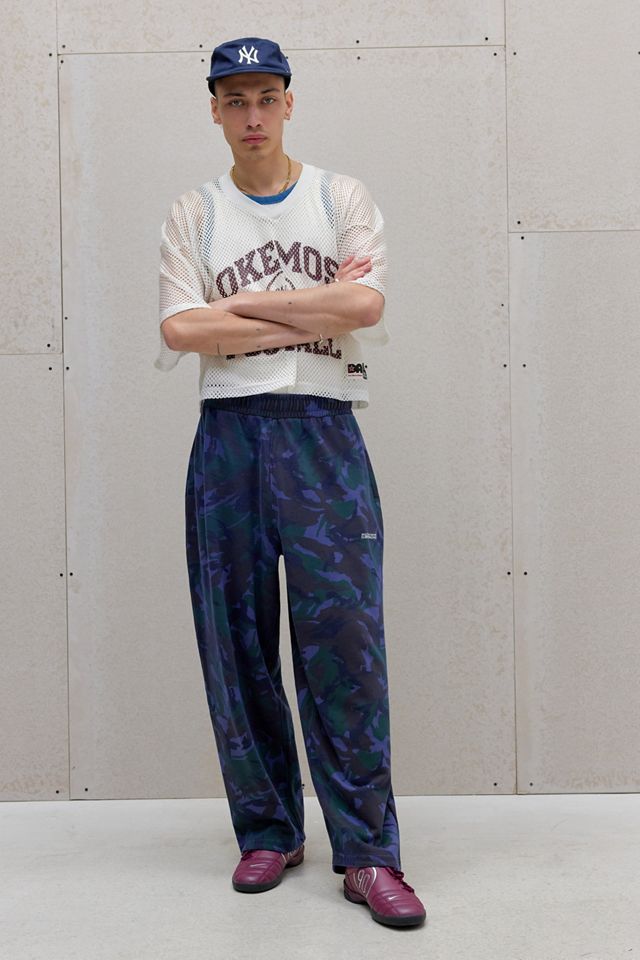 iets frans... Blaue Harri Camo Jogginghose #1
