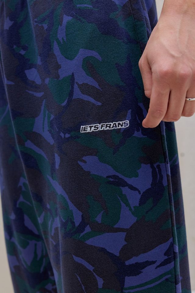 iets frans... Blaue Harri Camo Jogginghose #2