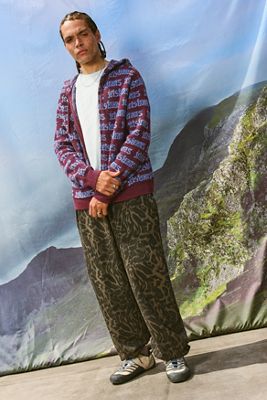 iets frans... Leopard Harri Baggy Joggers