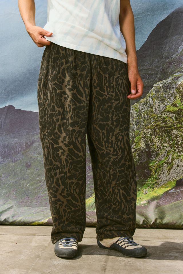iets frans... Pantaloni sportivi larghi Harri leopardati #1