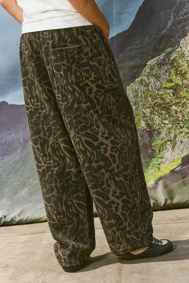 iets frans... Pantaloni sportivi larghi Harri leopardati #3