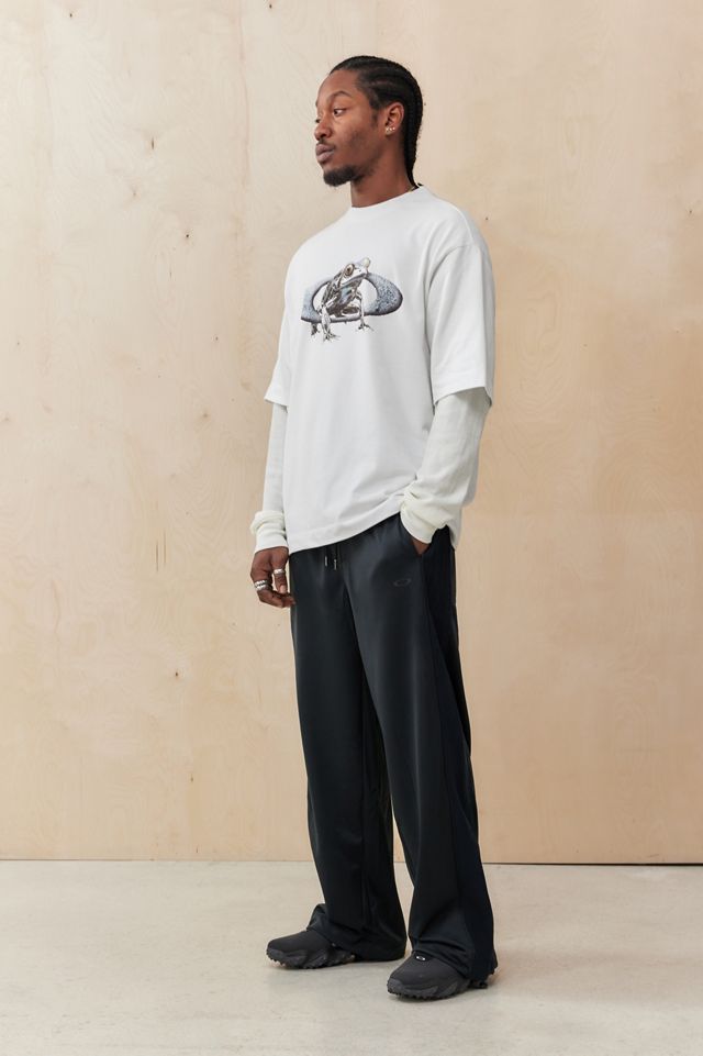 Oakley UO Exclusive Blackout Wide-Leg Track Pants #2