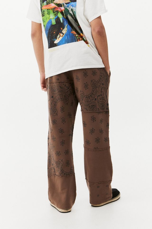 Jaded London Brown Bandana Joggers #2