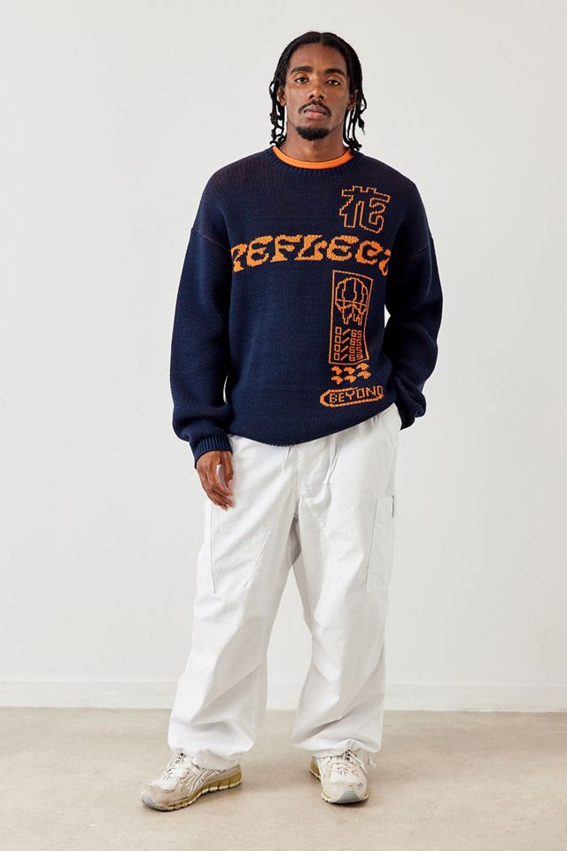 Jaded London White Parachute Cargo Pants #1