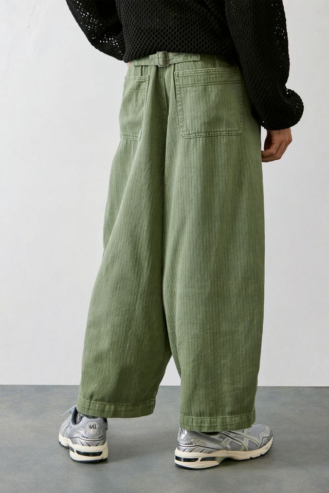 Jaded London Pantalones globo de oliva #2