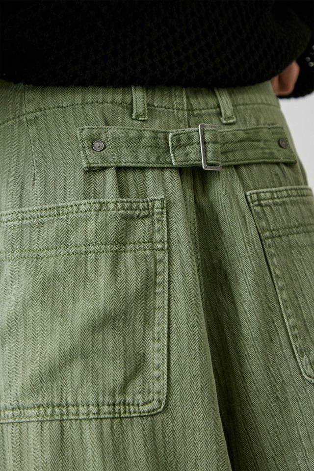 Jaded London Pantalones globo de oliva #3
