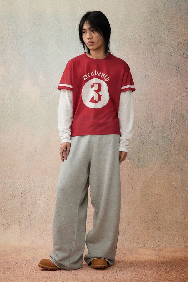 Jaded London Grey Marl Monster Joggers | Urban Outfitters UK