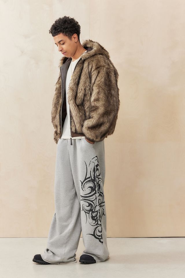 Jaded London Grey Marl Tattoo Monster Joggers #1