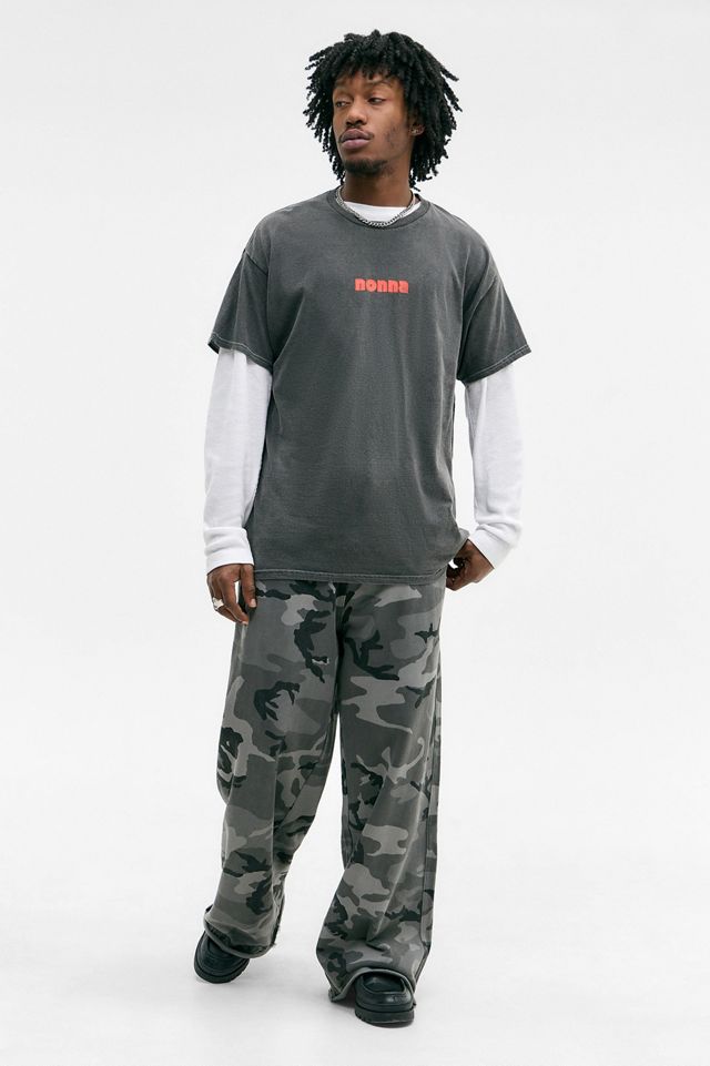 Jaded London Black Camo Monster Joggers #1
