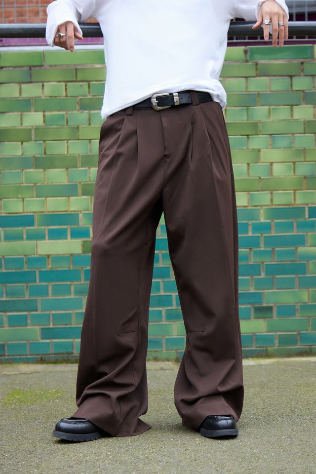 Jaded London Brown Goliath Trousers #1