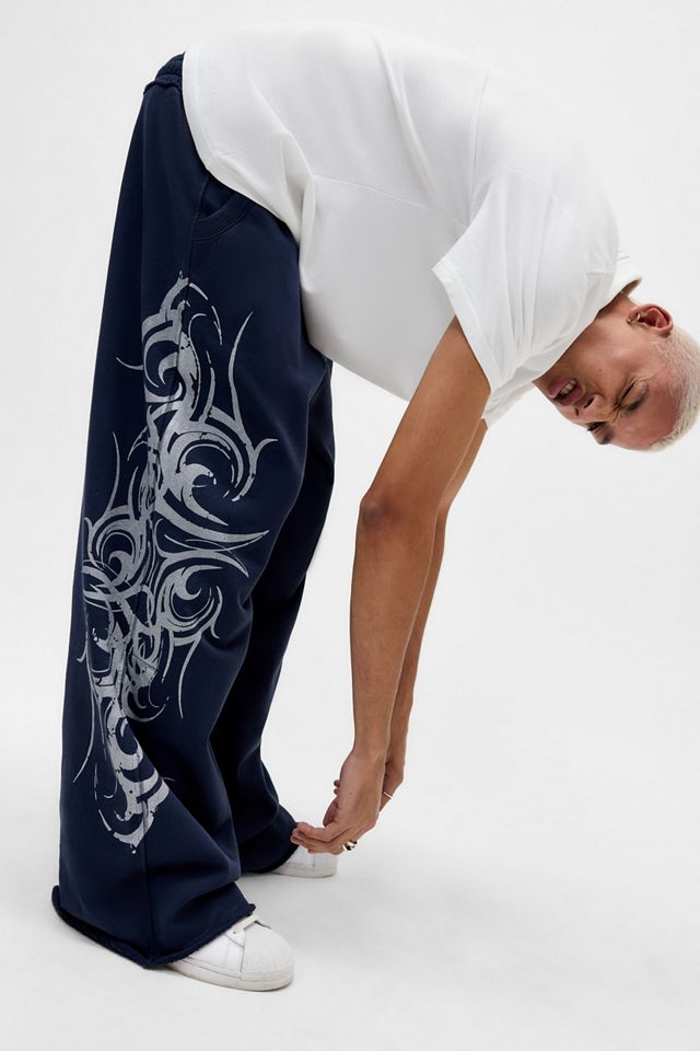 Jaded London Navy Baggy Blade Monster Joggers #2