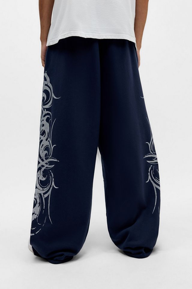 Jaded London Navy Baggy Blade Monster Joggers #3