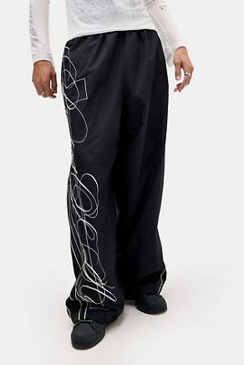 Jaded London Black Product Of Age Vapor Tracksuit Bottoms
