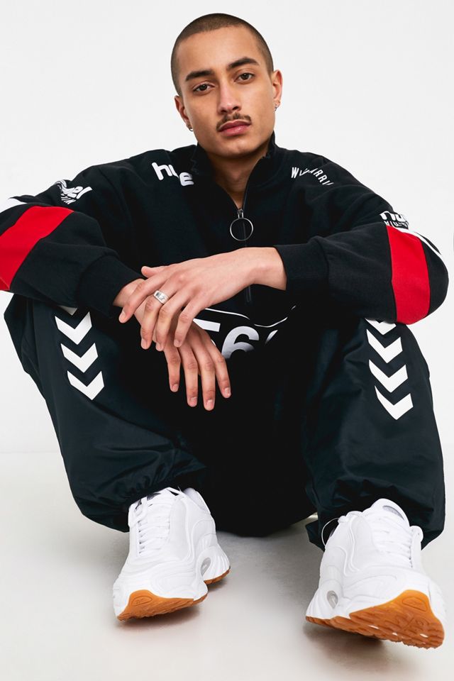 Hummel X Willy Chavarria Black Track Pants | Urban Outfitters UK