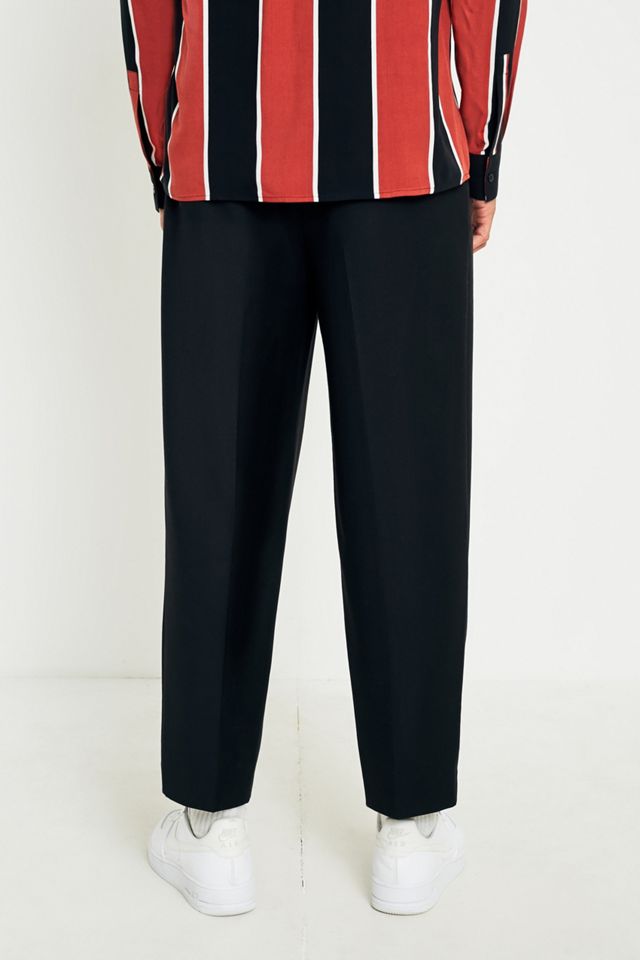 UO Black Tailored Drawstring Trousers #4