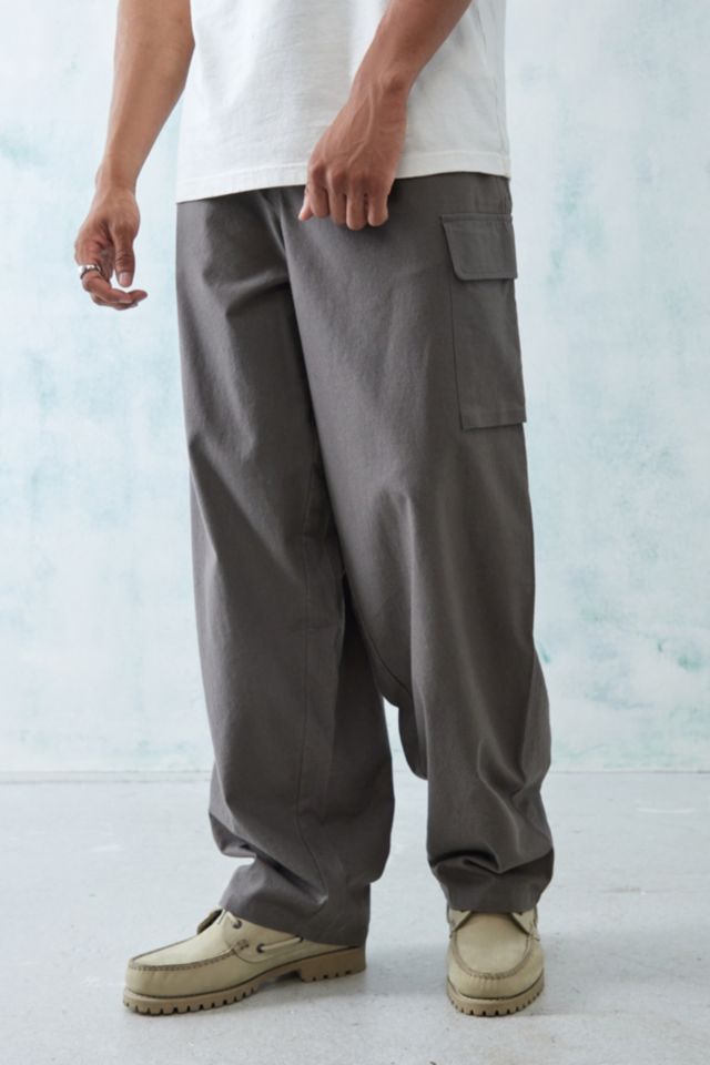 Loom Cotton Cargo Flood Trousers | Urban Outfitters UK
