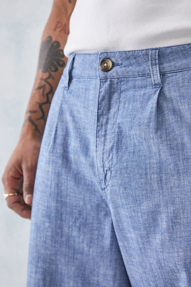 Loom Chambray Flood Pants  #2