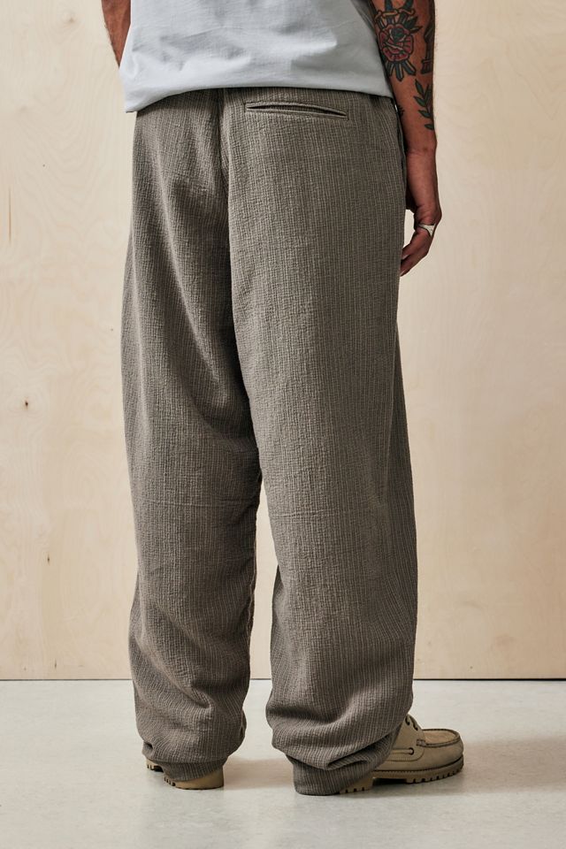 Loom Grey Flood Textured Trousers #2