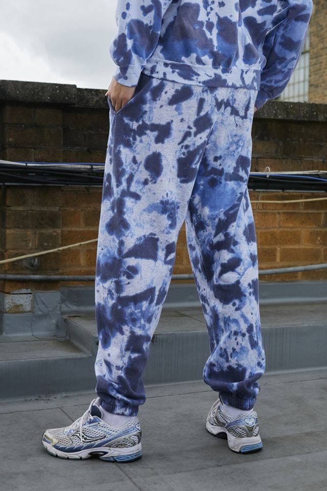 iets frans… Unisex Indigo Tie-Dye Joggers #4