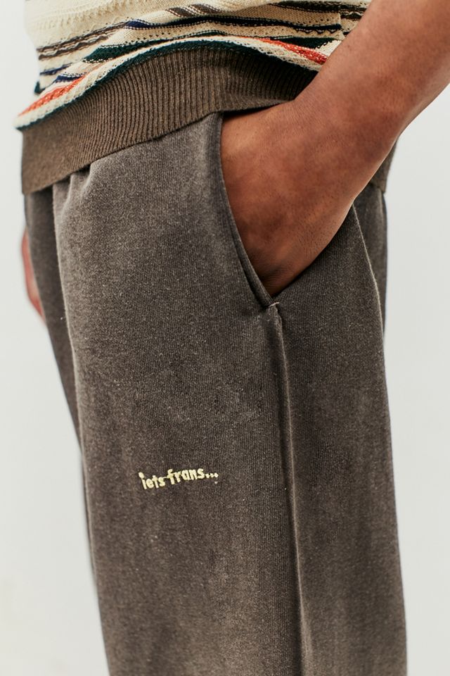 iets frans… - Pantalon de jogging sans ourlet chocolat #3