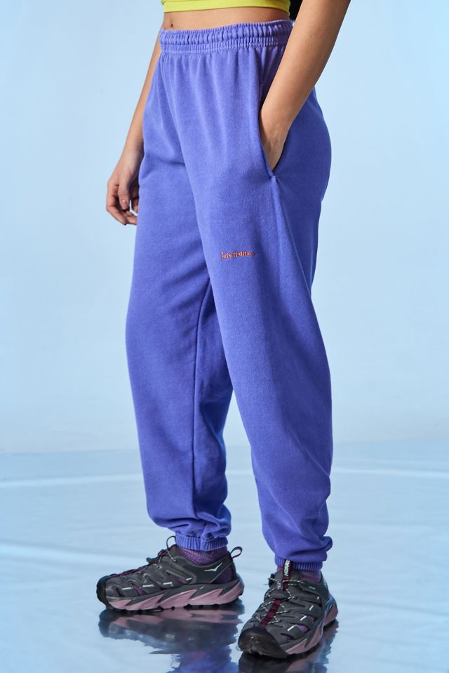iets frans...Washed Purple Joggers  #4