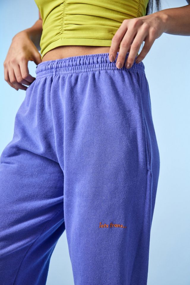 iets frans...Washed Purple Joggers  #6