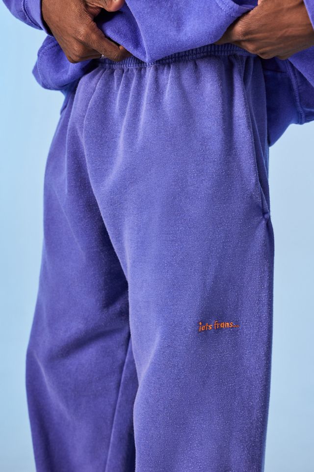 iets frans...Washed Purple Joggers  #2