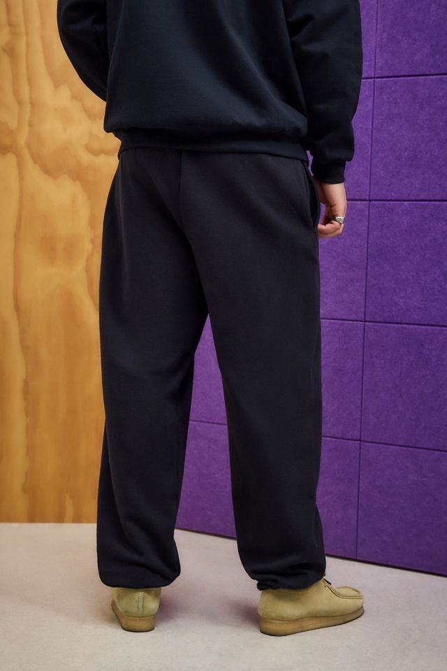 iets frans... Black Embroidered Joggers #3
