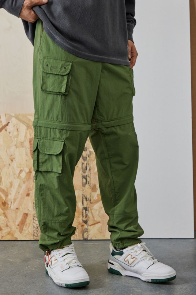 Polo Ralph Lauren Army Olive Multi-Way Cargo Trousers | Urban Outfitters UK