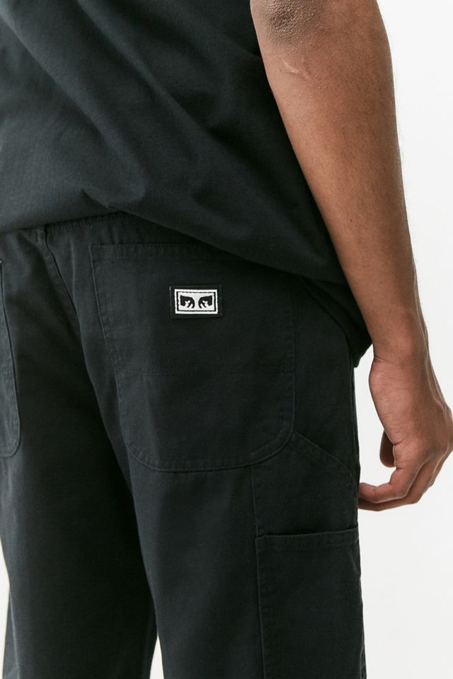 OBEY Schwarz Hardwork Zimmermann Hosen #3