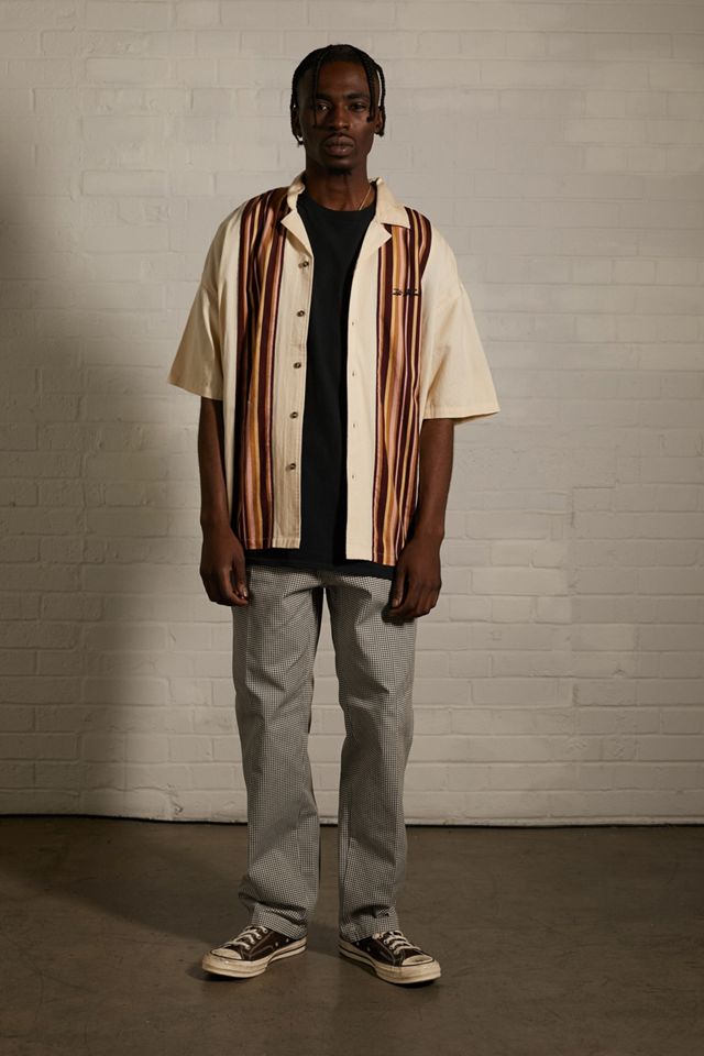 OBEY Houndstooth Hardwork Carpenter Pantaloni #1