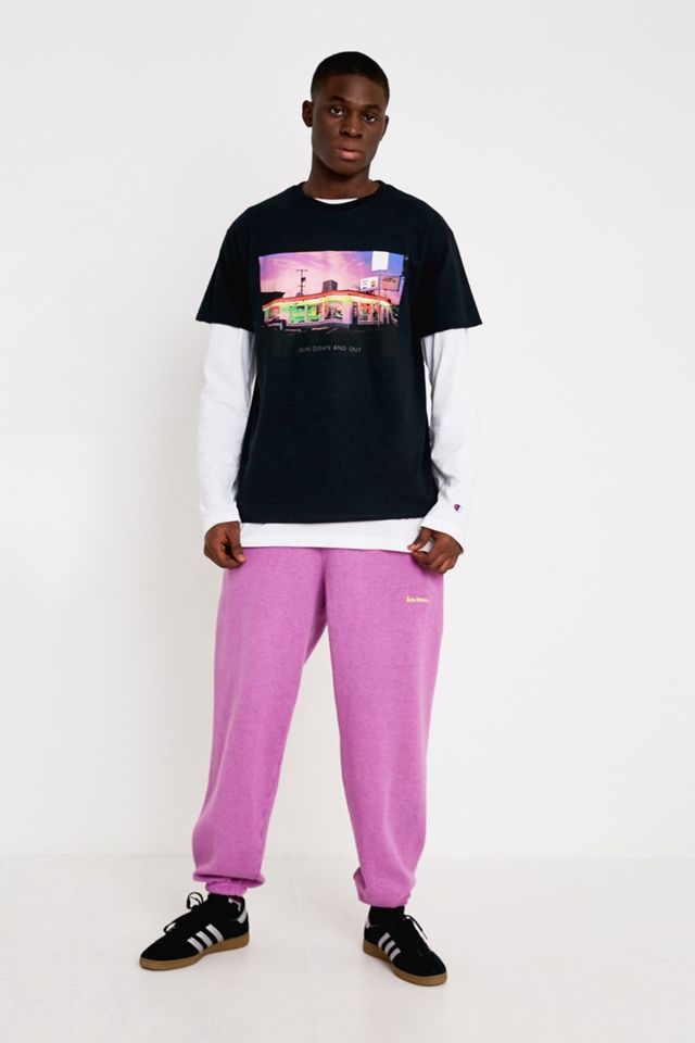 iets frans… Overdyed Pink Joggers #1