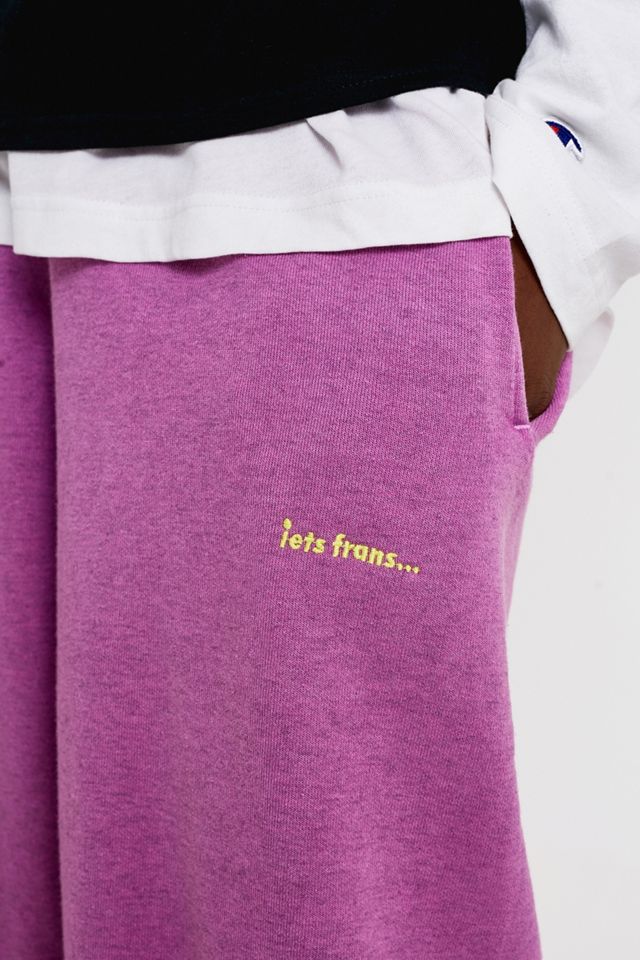 iets frans… Overdyed Pink Joggers #3