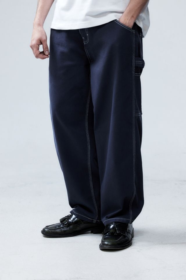 Stan Ray Navy Duck Big Job Painter Pants | Urban Outfitters UK