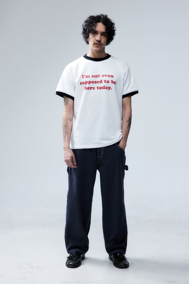 Stan Ray Navy Duck Big Job Painter Pants | Urban Outfitters UK
