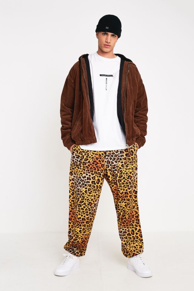 Urban outfitters sale leopard print trousers