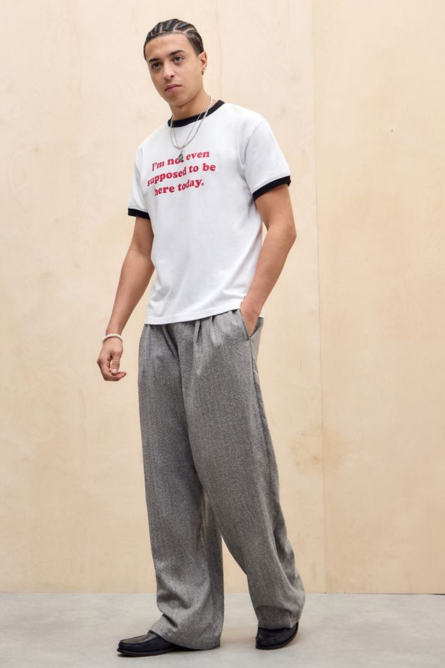 UO Grey Suiting Pants #1